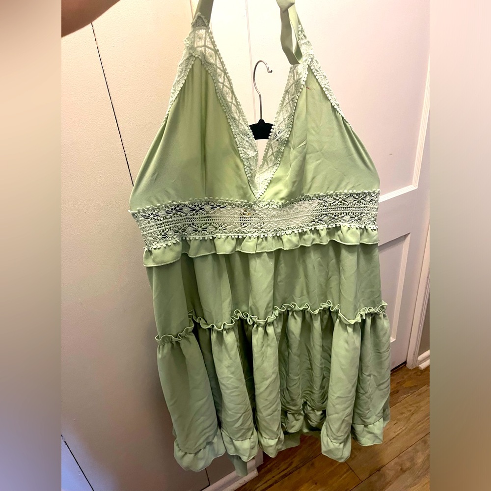 SHEIN green summer dress 2XL